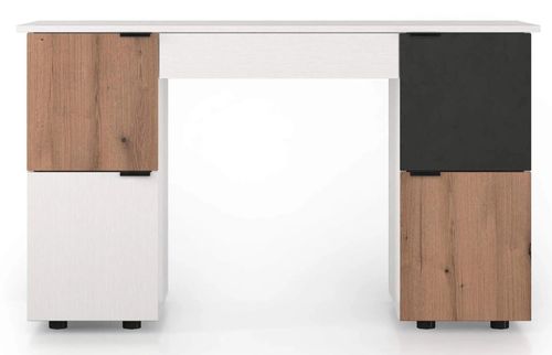 cumpără Masă de birou Fabrik Home Mateo, стол письменный 1400x820x600 Белый ясень/Дуб эвок în Chișinău 