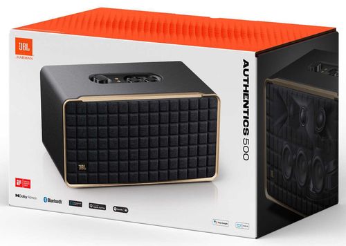 купить Колонка портативная Bluetooth JBL Authentics 500 Black в Кишинёве 