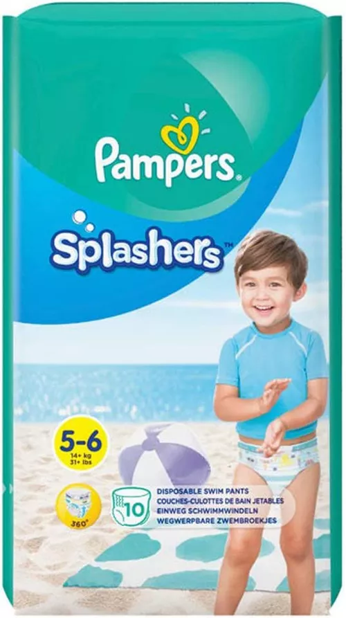 Подгузники для плаванья Pampers Splashers 5 (14+ kg) 11 шт 