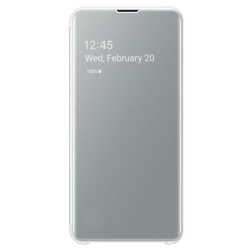 купить Чехол для смартфона Samsung EF-ZG970 Clear View Cover Beyound White в Кишинёве 