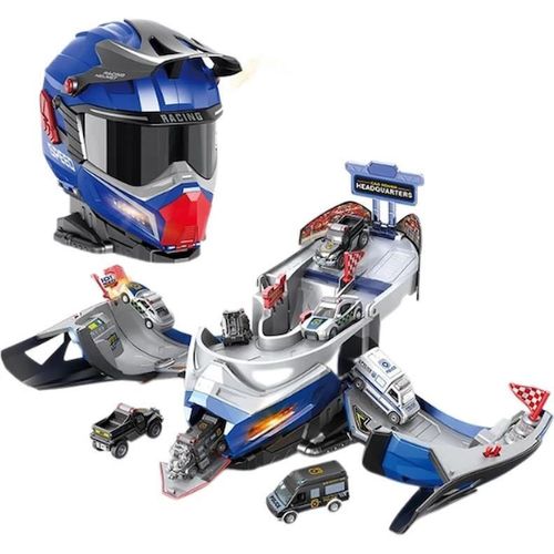 cumpără Jucărie Essa SK-637JA Cască de joacă transformabila cu 4 mașinuțe în Chișinău 