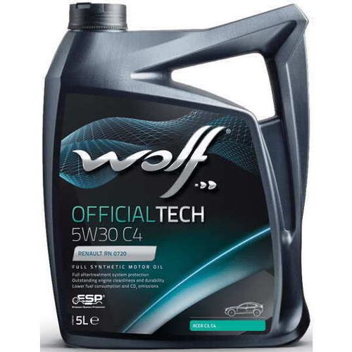 купить Масло Wolf 5W30 OFTECH C4 5L в Кишинёве 