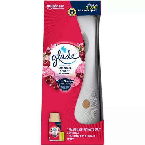 cumpără Aparat de aromatizare Glade 3645 Aparat Cherry&Peony 269 ml în Chișinău 