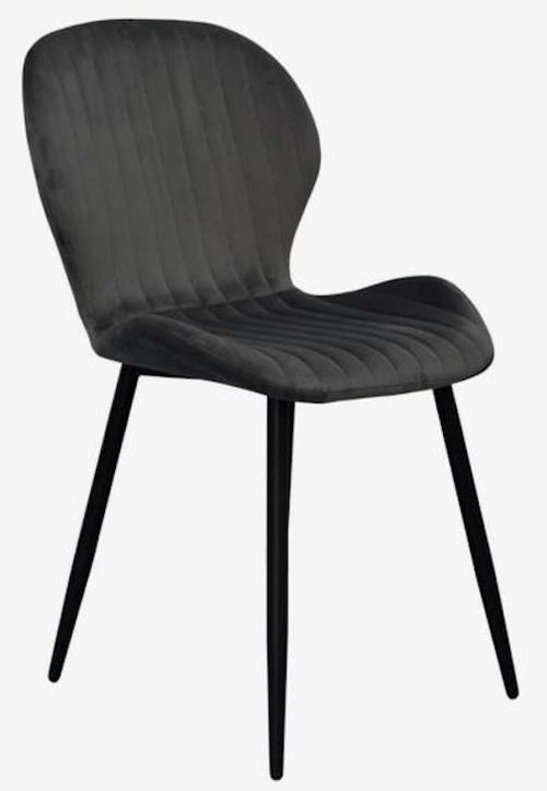 купить Комплект стол и стулья Evelin di Costacurta стол DT 404-6B + 3 стула YTC-064B Dark grey в Кишинёве 