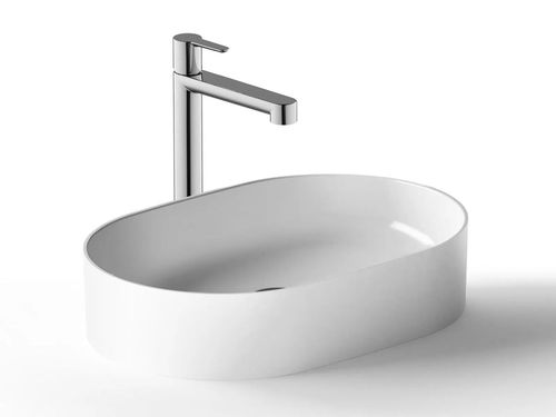 купить Раковина Ravak Ceramic Slim 550 O 55x37x12cm White XJX01155001 в Кишинёве 