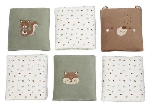 cumpără Protecție laterală pentru pătuț Premaman PCIEZ1-ECR-UNQ Set 6 protectii laterale pentru patut Regele Padurii în Chișinău 