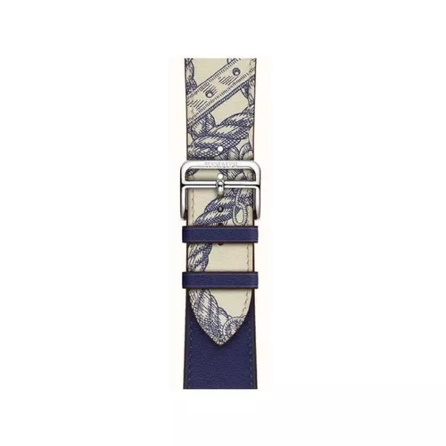 cumpără Curea VPG Rhea Series Real Leather iWatch Strap 38/40/41mm Blue în Chișinău 