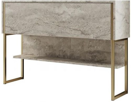 cumpără Masă Trendy Luxe, TravertinAur, 120x80x30cm (GTR005834) în Chișinău 