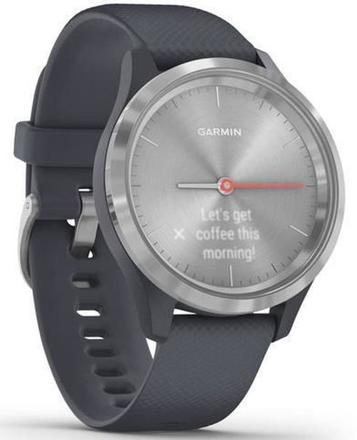 cumpără Ceas inteligent Garmin vivomove 3S, S/E EU, Silver, Granite Blue, Silicone în Chișinău 