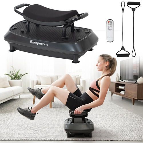 купить Виброплатформа inSPORTline 13387 Aparat vibromasaj Platform Duonique IN30094 в Кишинёве 