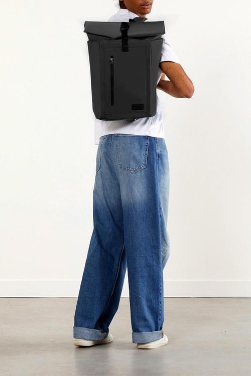 cumpără Rucsac pentru oraș Lipault City Plume Rolltop Black (144847/1041) în Chișinău 