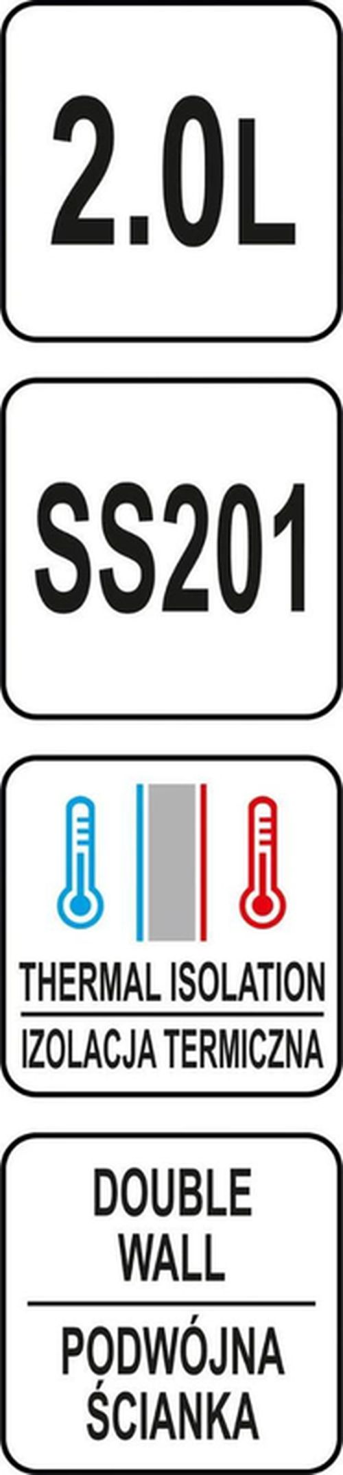 купить Термос для напитков Yato YG-07027 2 l в Кишинёве 