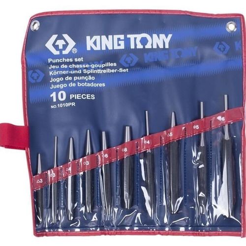 купить Набор ручных инструментов King Tony 1010PR набор выколоток и кернеров 10 пред. (простыня) в Кишинёве 