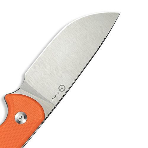 купить Нож походный Civivi C23094-2 Timberbark, G10 portocaliu, teacă Kydex в Кишинёве 