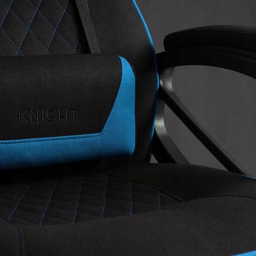 купить Офисное кресло Sense7 Knight Fabric Black and Blue в Кишинёве 