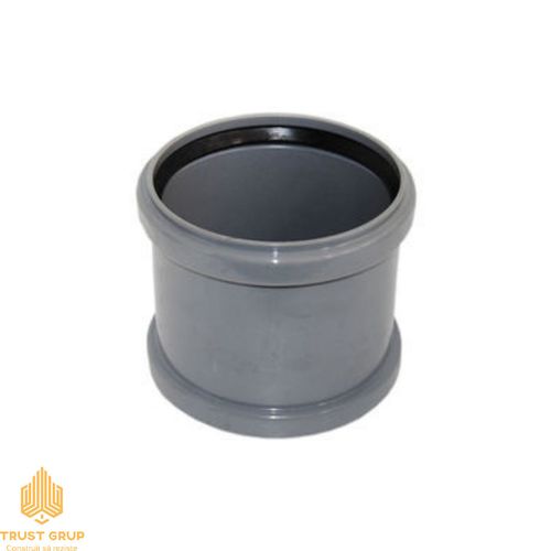 Муфта диаметр 110 (серый) Interplast 