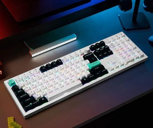купить Клавиатура Keychron Q6 HE QMK Wireless Custom Full-Metal Mechanical Keyboard (Q6H-P1), Shell White в Кишинёве 