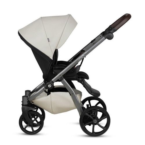 купить Детская коляска Tutis 2in1 UNO5+ Leather 2/1 Black Sesame (1402168) в Кишинёве 