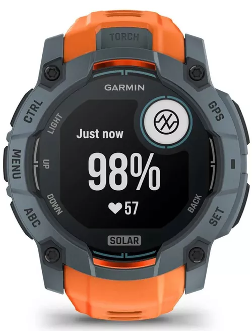 купить Смарт часы Garmin Instinct 3, 50 mm, Solar, Twilight with Solstice Band (010-02935-01) в Кишинёве 