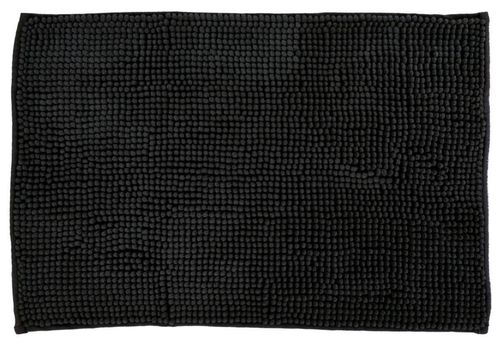 cumpără Covoraș de baie Bisk 08126, CHENILLE nergru, 60x40 în Chișinău 