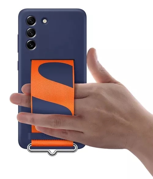 cumpără Husă pentru smartphone Samsung EF-GG990 Silicone with Strap Cover Navy în Chișinău 