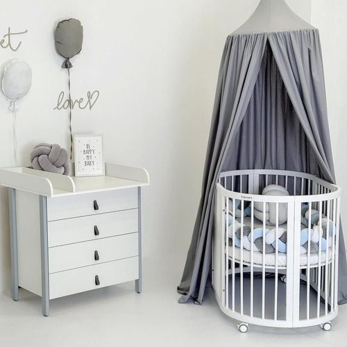 cumpără Comoda de infășat Ingvart 90017041-3 Scandi Alb/Gri în Chișinău 