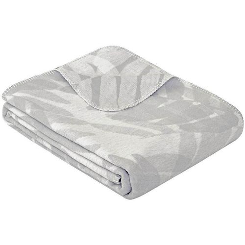 cumpără Textile de casă Ibena 1801/800 Jacquard Baumwolldecke Kula mith GOTS Zertifikat Grey/white în Chișinău 