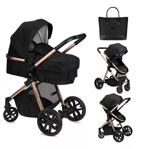 купить Детская коляска MoMi Limuru 2/1 Black в Кишинёве 