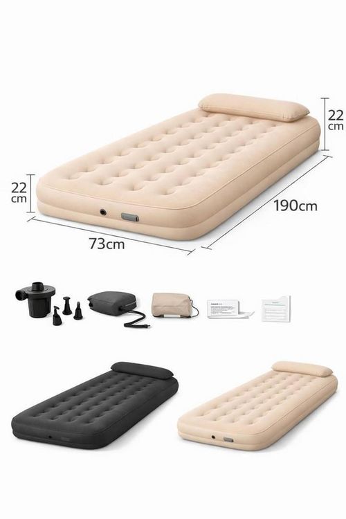 cumpără Saltea gonflabilă miscellaneous 992 Pat gonflabil cu pompa 190x73x22cm 2510-1375 SIO în Chișinău 