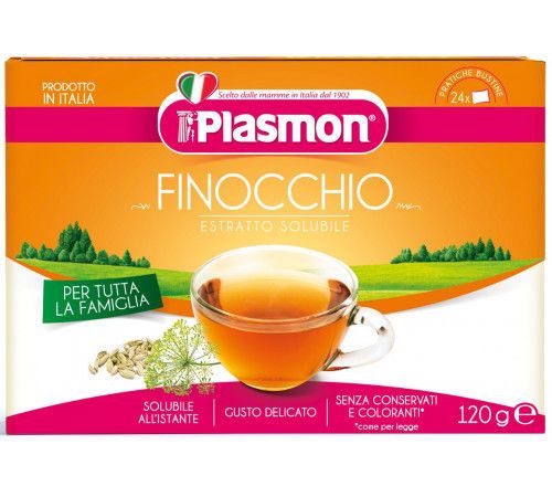 Чай Plasmon с фенхелем 120 г 