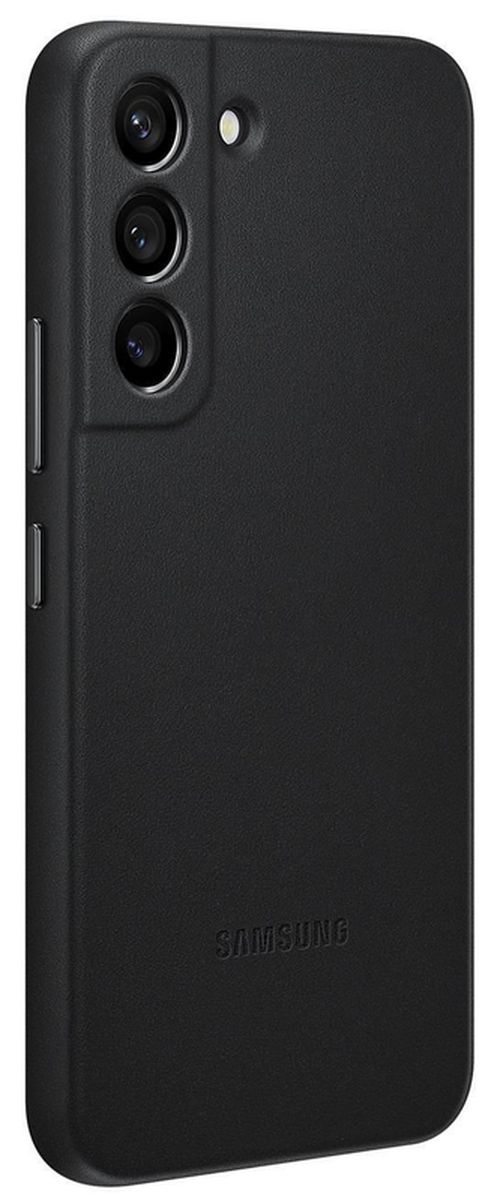 купить Чехол для смартфона Samsung EF-VS901 Leather Cover Black в Кишинёве 