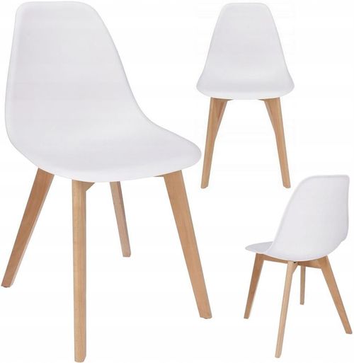 купить Стул Jumi SD-972353 ADA (alb) в Кишинёве 