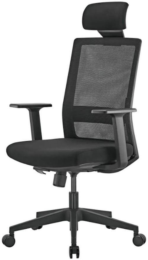 купить Офисное кресло Lumi LV-CH05-37, Black в Кишинёве 