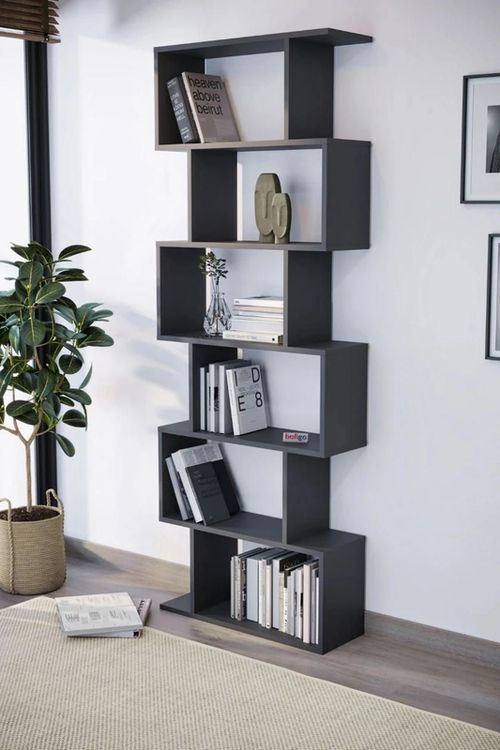 купить Офисный стеллаж Bofigo 15-60-08 Anthracite в Кишинёве 