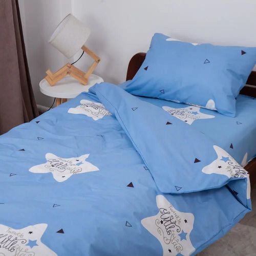 купить Домашний текстиль Relaxe Home Подростковое постельное бельё Soft Dreams 145x210 см Twinkling star в Кишинёве 
