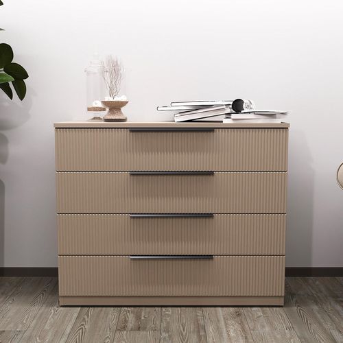 cumpără Comodă Bayro Murano 1000x810x450 Positano серый камень în Chișinău 