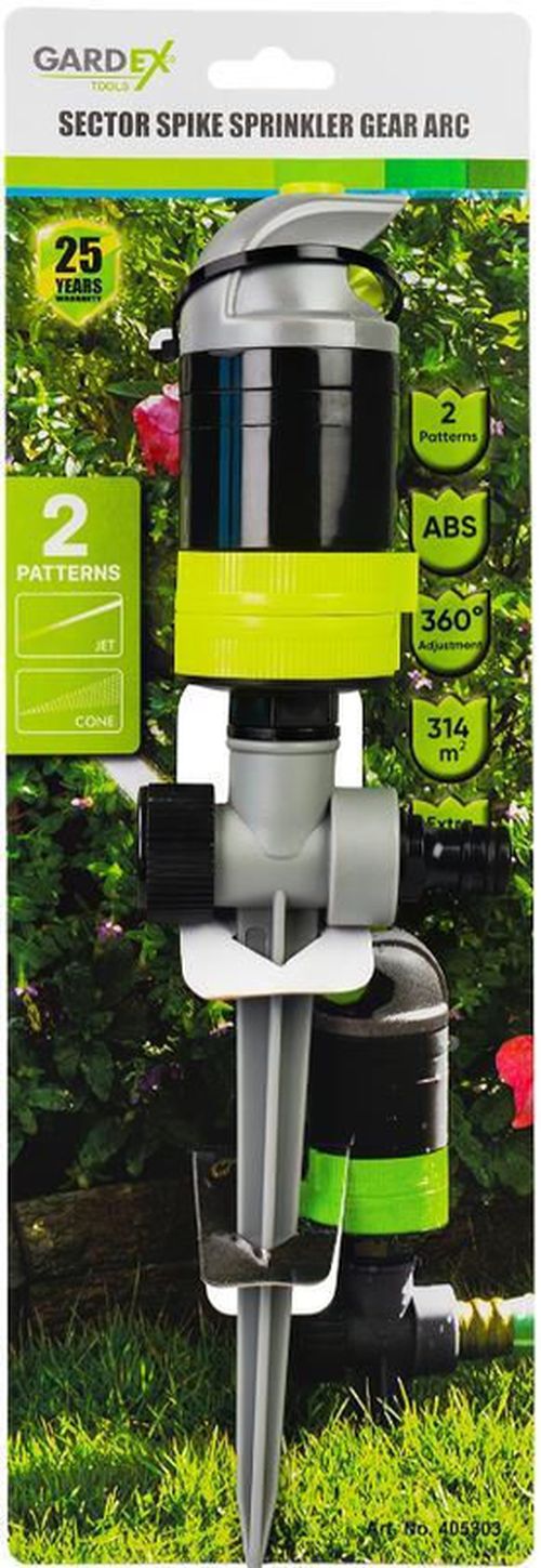 купить Дождеватель Gardex 405303 разбрызгиватель 360° в Кишинёве 