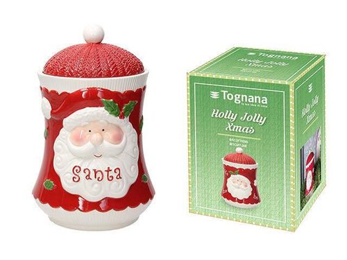 купить Контейнер для хранения пищи Tognana 48800 рождественская 14x21cm, керамика в Кишинёве 