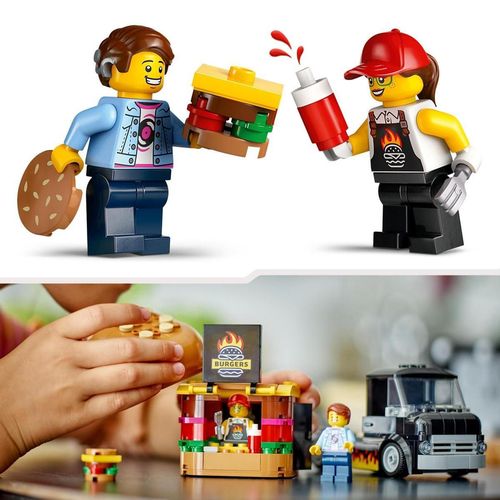купить Конструктор Lego 60404 City Camion cu burgeri в Кишинёве 