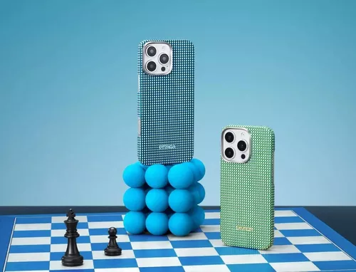 купить Чехол для смартфона Pitaka Ultra-Slim Case for iPhone 16 Pro Ocean Blue (KI1601POCE) в Кишинёве 