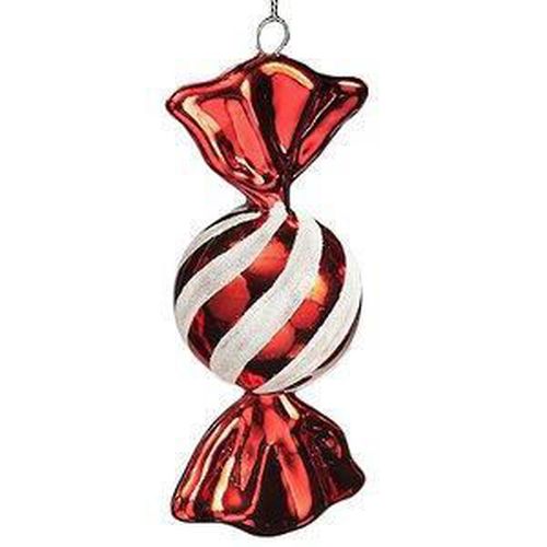 купить Новогодний декор Promstore 20160 Набор украшений елочных Конфета 4шт 10x4cm в Кишинёве 