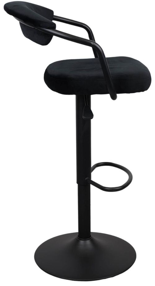 cumpără Scaun de bar Deco SB-31 Catifea Black+Black Leg în Chișinău 
