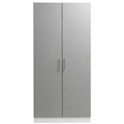купить Шкаф Mashtab 12243 FLEXO M2 alb uși gri 1000x530x2200 в Кишинёве 