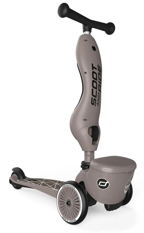 cumpără Trotinetă Scoot&Ride 96605 Highway 2in1 Kick 1 Lifestyle Brown lines în Chișinău 