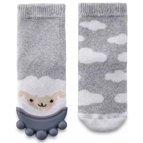 купить Игрушка-прорезыватель BabyJem 652 Sosete cu accesoriu dentitie Baieti (6-12 luni) в Кишинёве 