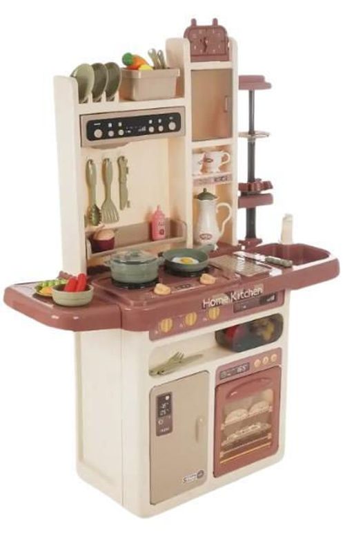 купить Игровой комплекс для детей Essa 889-212 Set Bucătărie Modern Kitchen (lumină/sunet), 65 elem. в Кишинёве 