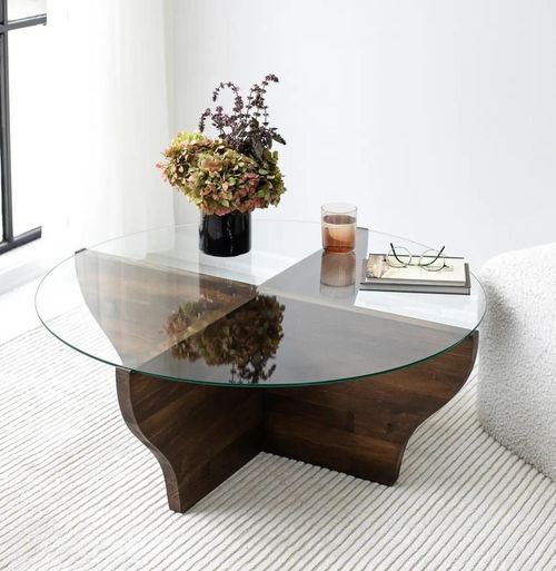 cumpără Măsuţă cafea Trendy Amfora, Nuc 92x35x92cm în Chișinău 