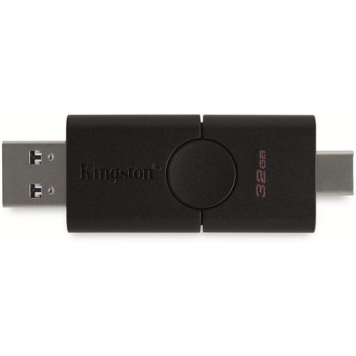 cumpără 32GB USB3.2 Kingston DataTraveler Duo, USB-A + USB-C, Innovative dual slider casing (Read 100 MByte/s, Write 15 MByte/s) (memorie portabila Flash USB/внешний накопитель флеш память USB) în Chișinău 