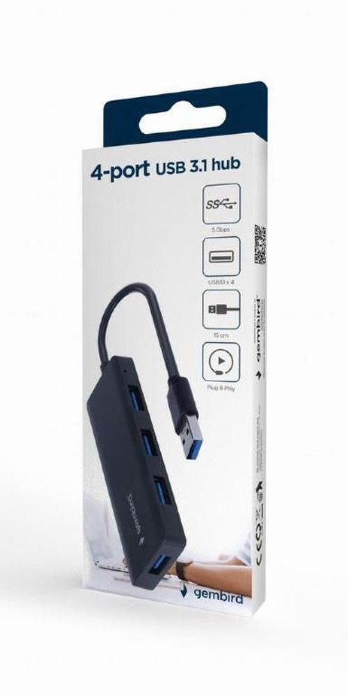 купить USB Hub Gembird UHB-U3P4-04 в Кишинёве 