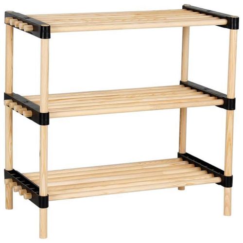 cumpără Raft pentru încălțăminte Seowood SEO-8161 Poliță din lemn pentru încălțăminte (3 nivele) în Chișinău 